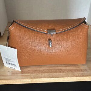 💎💜Toteme T-Lock Top Handle Leather Satchel